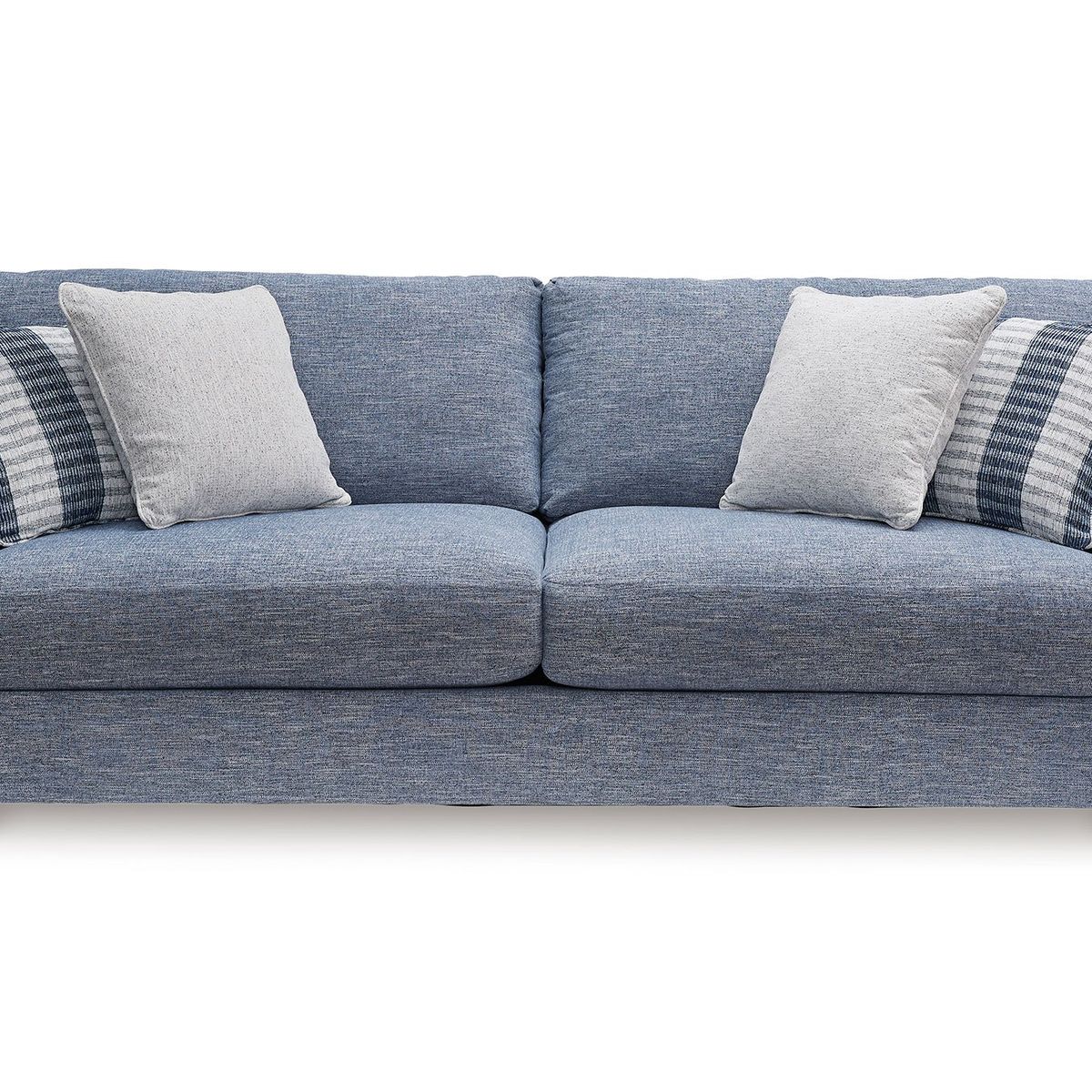 ASHLEY - Sofá 3 cuerpos Nuvella denim lavable