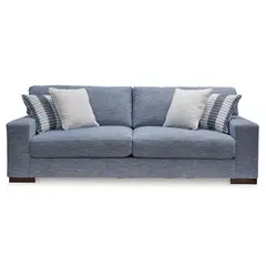 ASHLEY - Sofá 3 cuerpos Nuvella denim lavable