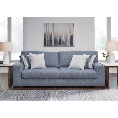 Imagen 2 del producto Sofá 3 cuerpos Nuvella denim lavable