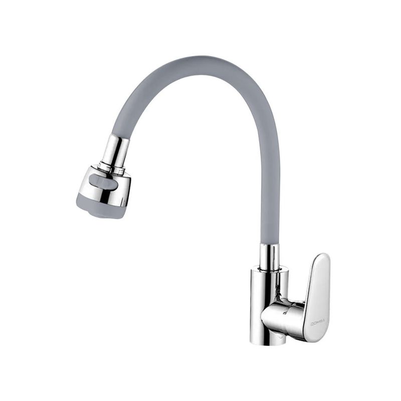 GENERICO - Manguera Flexible Cuello Lavaplatos Cocina Gris