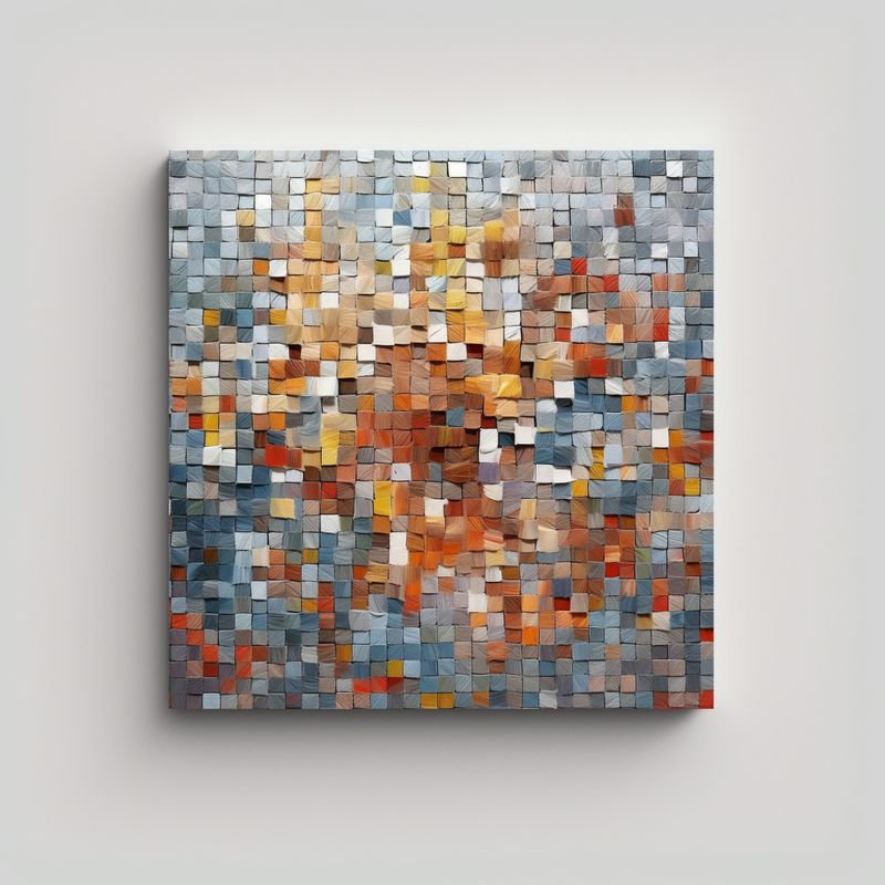GENERICO - Cuadro Fotografía Sala: Cuadros Grandes 80x80 Cm