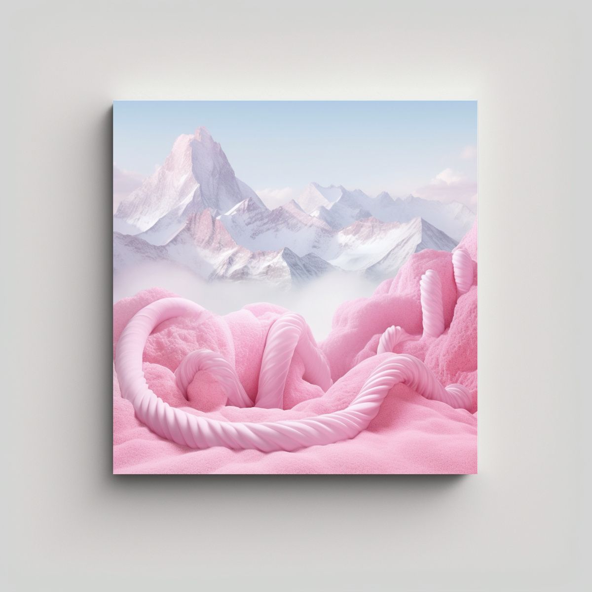 GENERICO - Pinturas Decorativas De Manguera Soñadora En 60x60 Cm