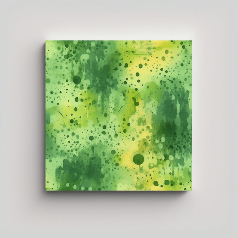 GENERICO - Cuadro Cálido Con Motivo De Paisaje Primaveral 70x70 Cm