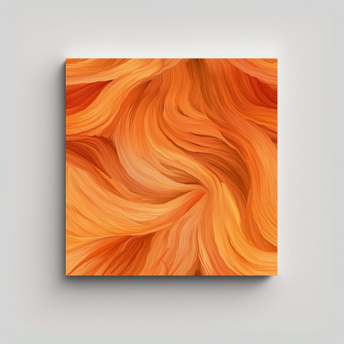 GENERICO - Pintura Abstracta Minimalista, Efecto Visual, 80x80 Cm