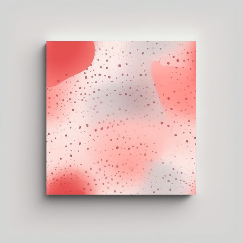 GENERICO - Lienzo Tela Cuadro Alegre Minimalista Surrealista 70x70 Cm