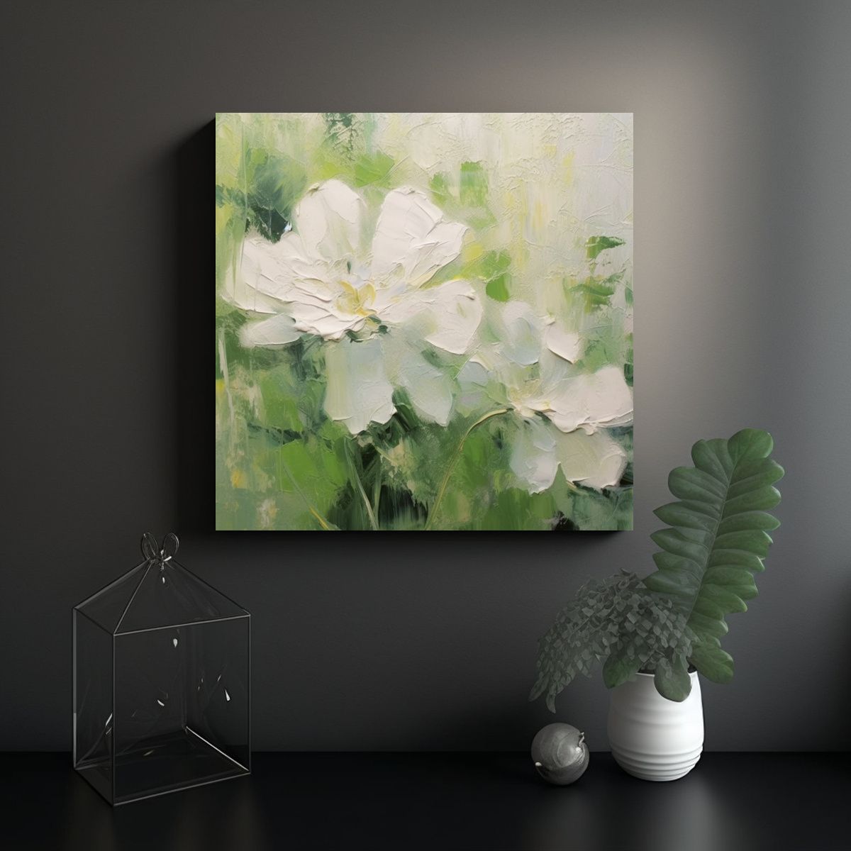 GENERICO - Pinturas Vintage Estilo áspero Impresionismo 70x70 Cm