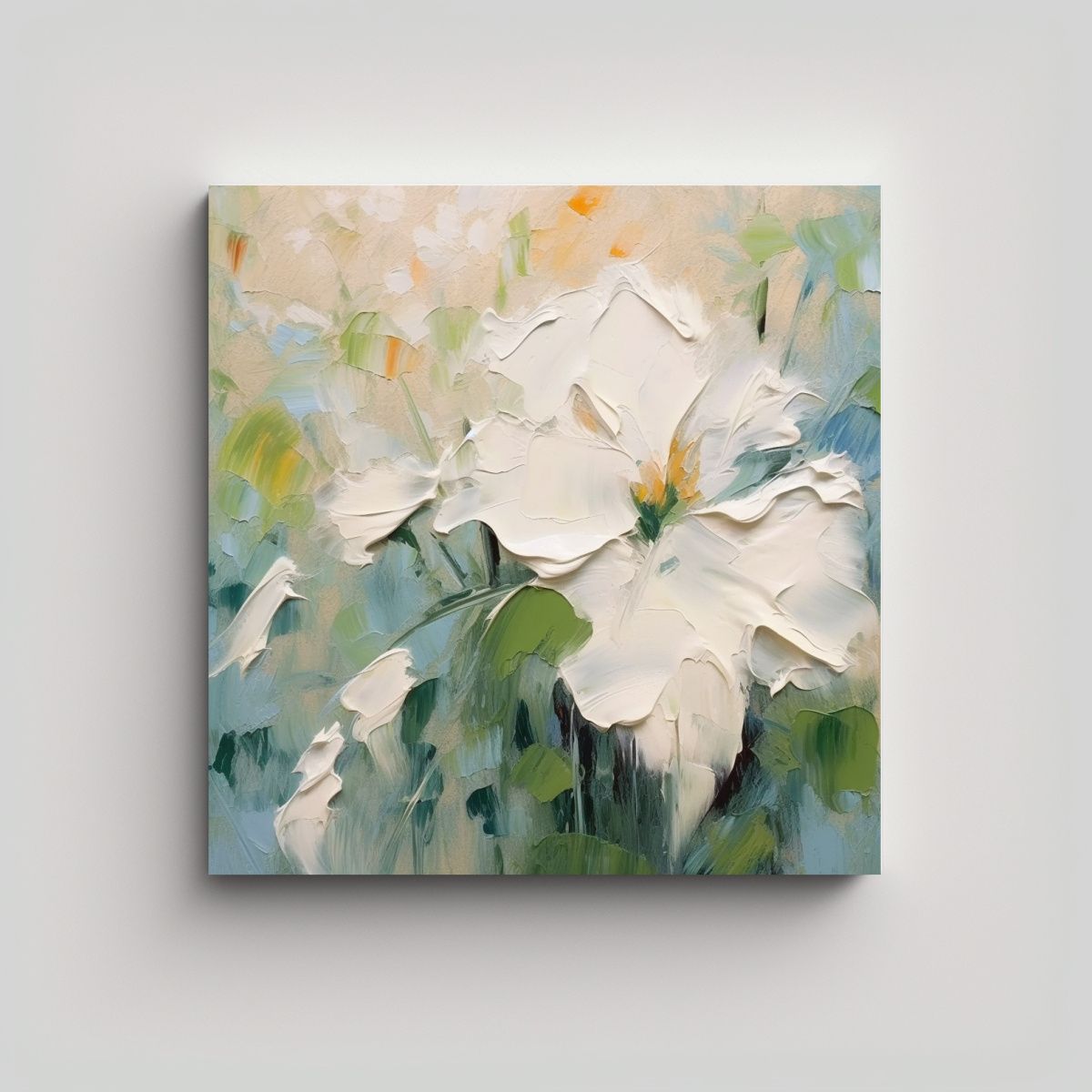 GENERICO - Cuadro Impreso Vida Estilo áspero De 50x50 Cm