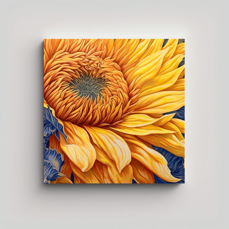 GENERICO - Pinturas Decorativas De Tela Tema Calidez Extrema 90x90 Cm