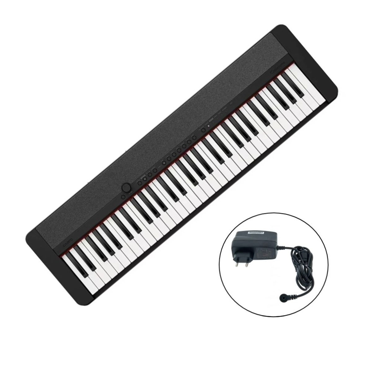 CASIO - TECLADO CASIO 61 TECLAS CT-S1BKC2 NEGRO