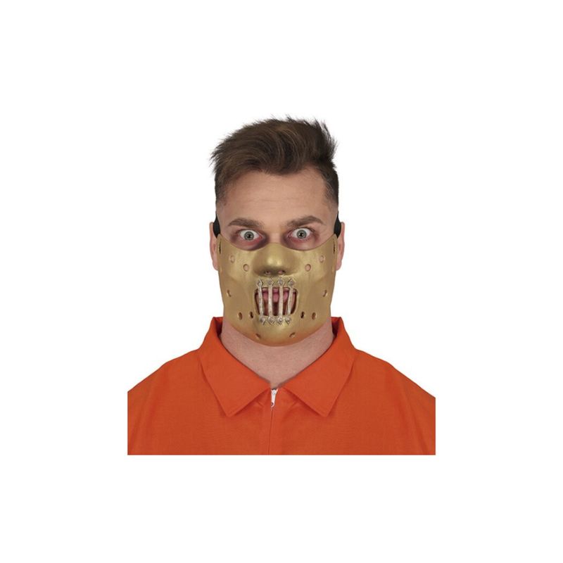 GENERICO - Mascara Bozal De Latex De Hannibal Lecter Caníbal Halloween