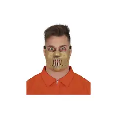 GENERICO - Mascara Bozal De Latex De Hannibal Lecter Caníbal Halloween