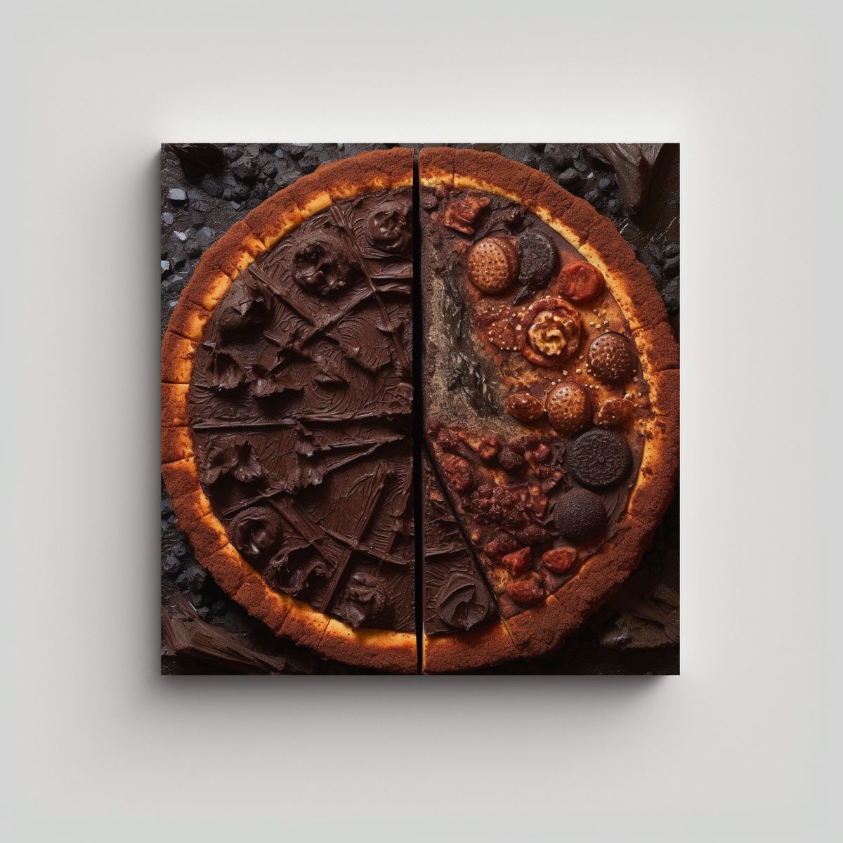 GENERICO - Pintura De Decoración De Dormitorio Con Un 60x60 Cm