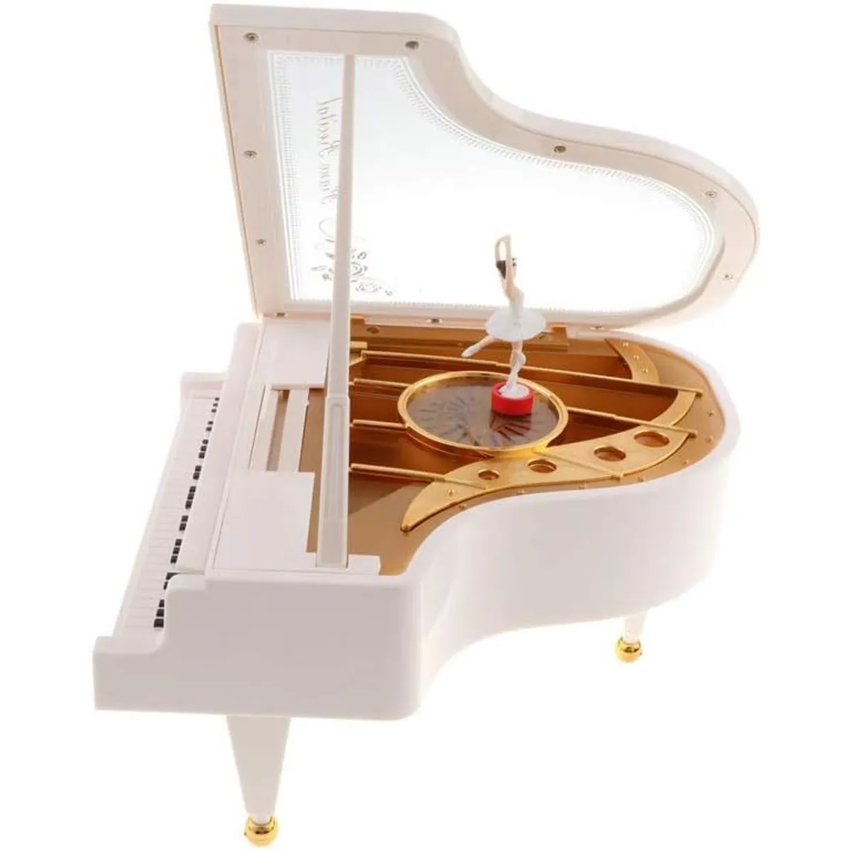 DECO MUSIC - Caja De Música Piano Ballet Girl Caja Musical Bailarina