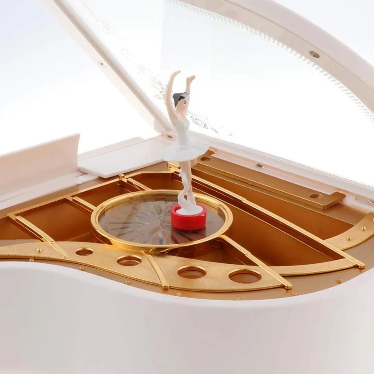DECO MUSIC - Caja De Música Piano Ballet Girl Caja Musical Bailarina