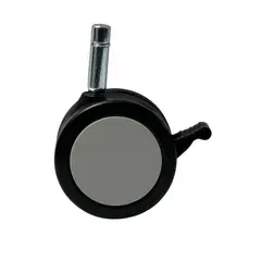 ROSEN - Rueda Para Cama Cic Con Freno, Vástago De 1.2 Cm