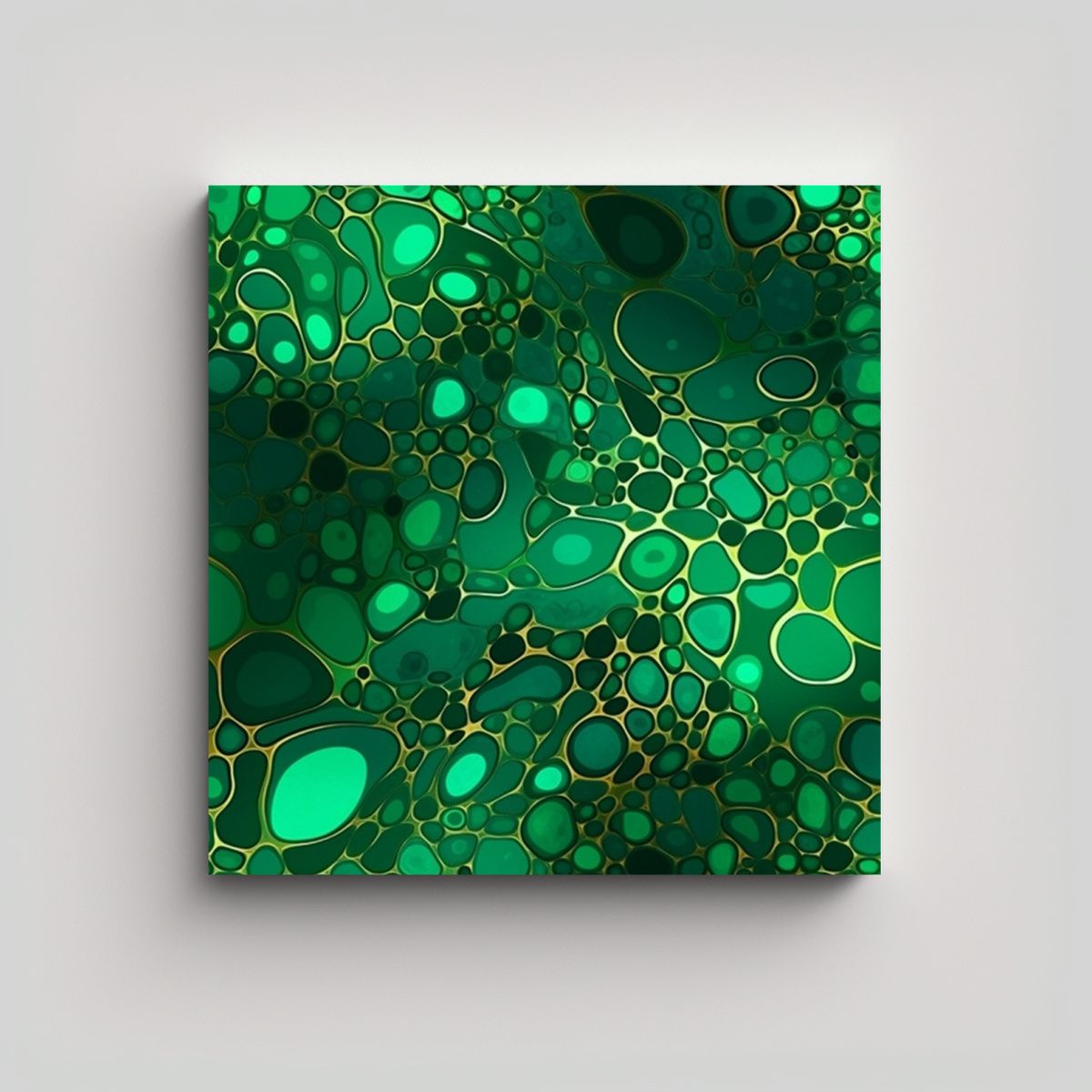 GENERICO - Pintura En Lienzo Original Estilo Minimalista Art 80x80 Cm