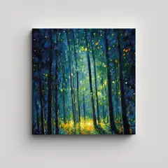 GENERICO - Pinturas Decorativas De Estilo Monet En Lienzo De 70x70 Cm