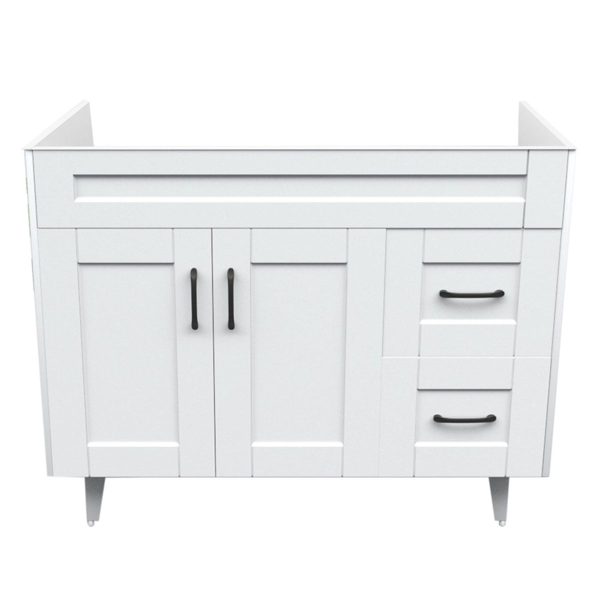 DOMSA - Mueble base para baño Deluxe 100SK Blanco 98x80x45cm
