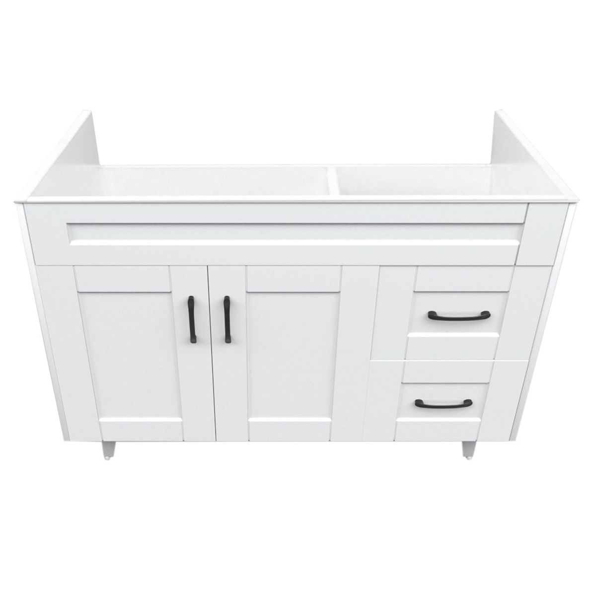 DOMSA - Mueble base para baño Deluxe 100SK Blanco 98x80x45cm