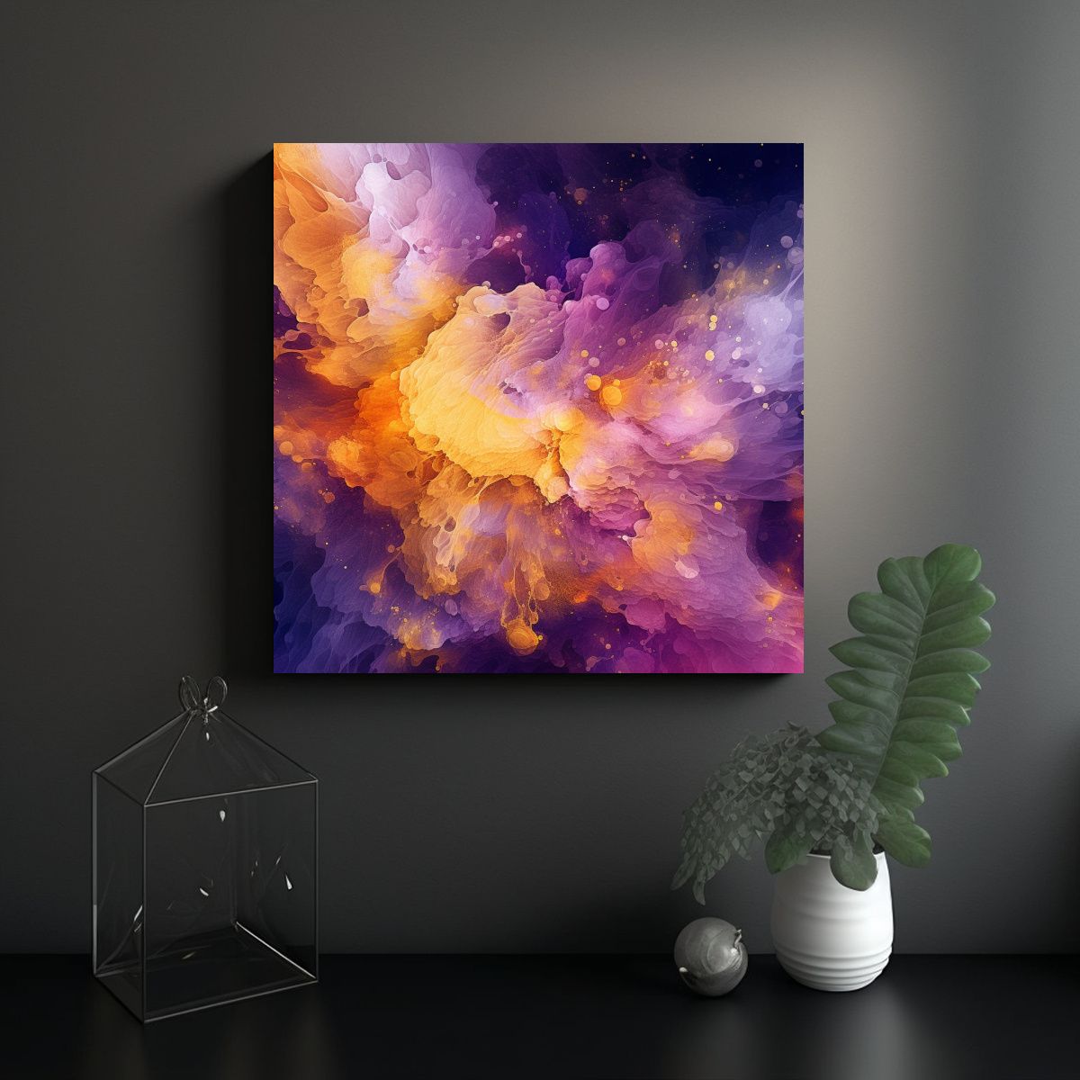 GENERICO - Fondos De Decoración Urbana Conceptual En 90x90 Cm