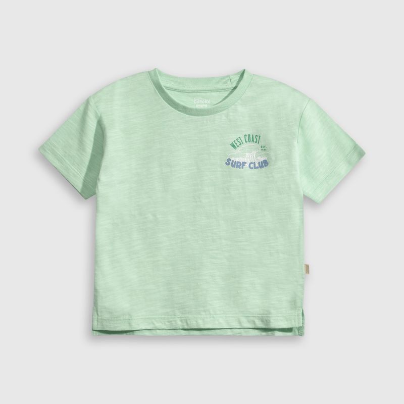 COLLOKY - Polera Niño Verde 55041 Colloky