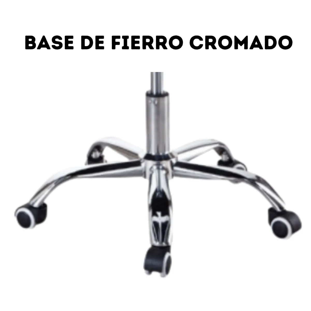 GENERICO - Silla de oficina ergonómica giratoria altura ajustable Verde