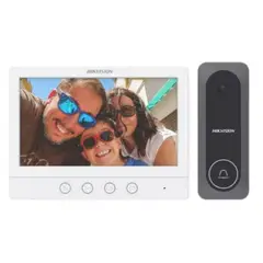 HIKVISION - KIT VIDEO PORTERO TURBO HD DS-KIS212