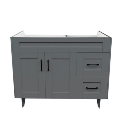Imagen 2 del producto Mueble base para baño Deluxe 100SK Gris 98x80x45cm