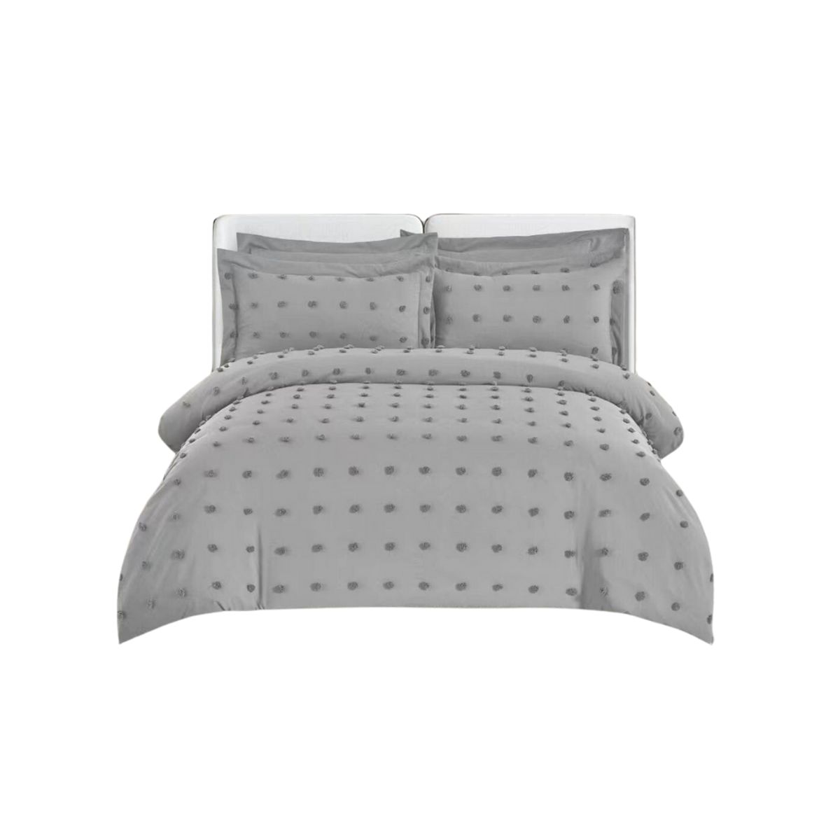 GENERICO - Cubrecama Quilt De Verano King Diseño Pompón 270x250cm