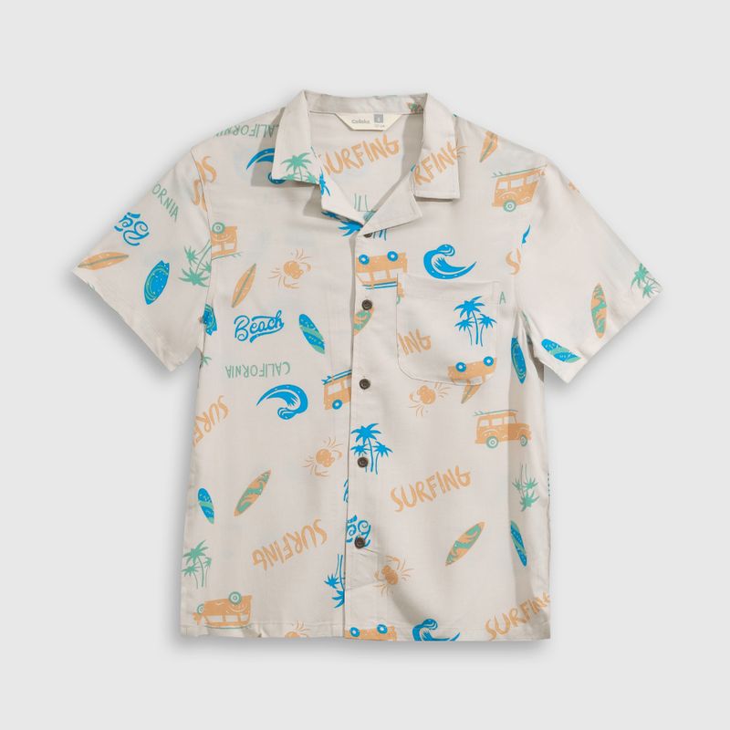 COLLOKY - Camisa Niño Beige 55029 Colloky