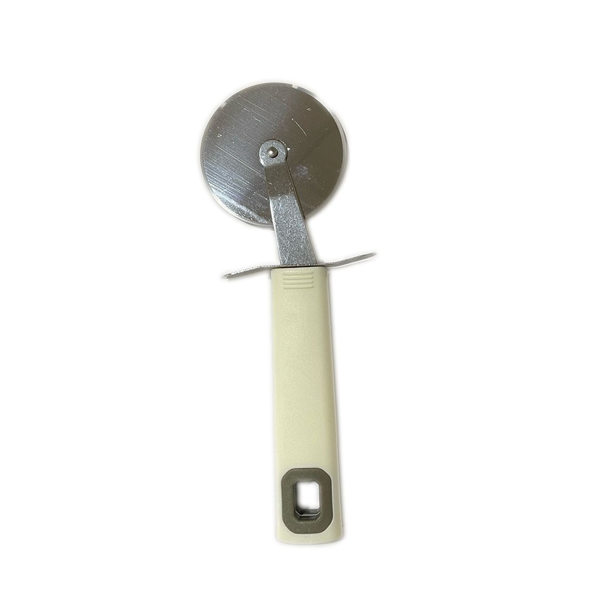 GENERICO - Corta Pizza Rebanador Masas Fondant Cocina blanco