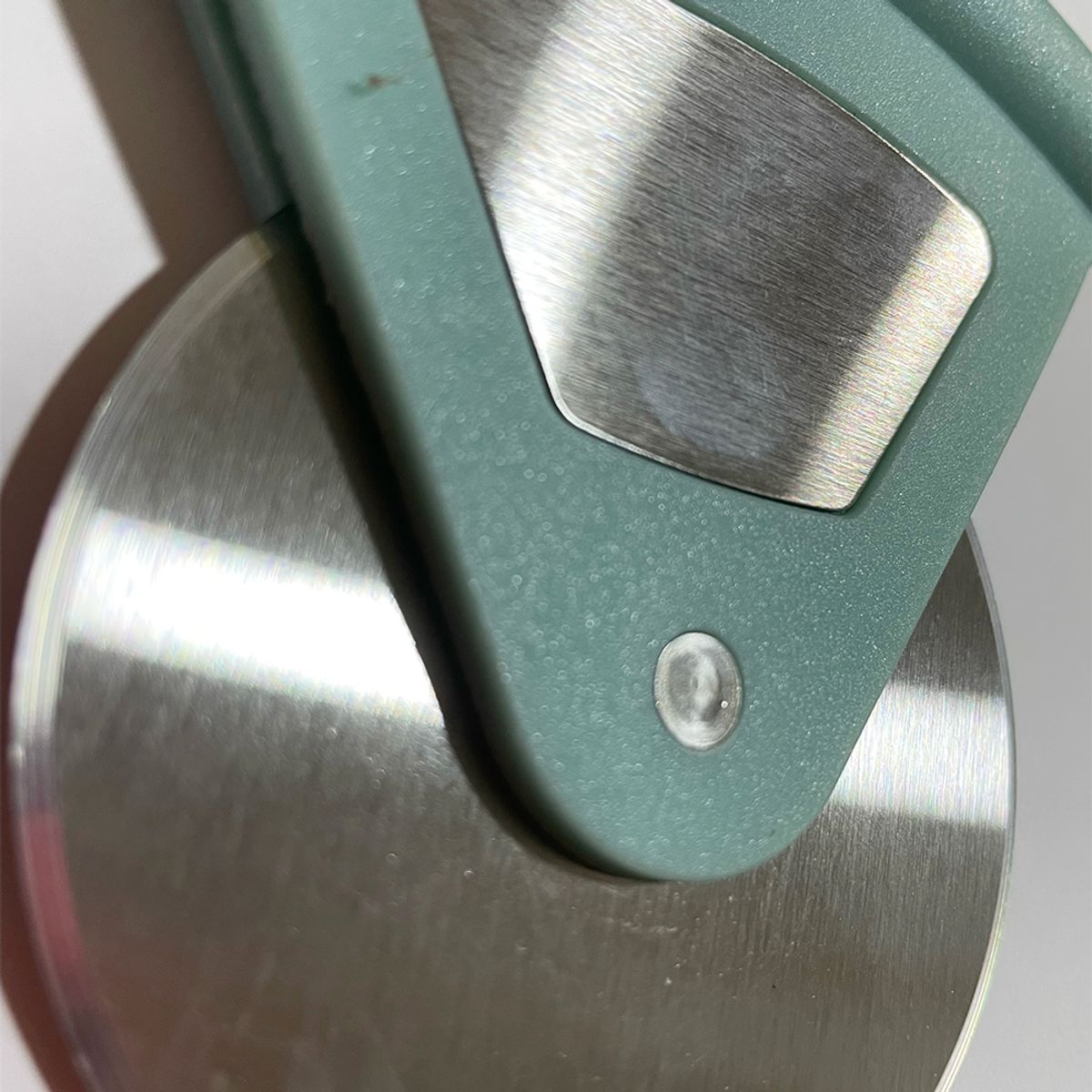 GENERICO - Corta Pizza Rebanador Masas Fondant Cocina turquesa