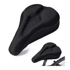 GENERICO - 2 Cubre Sillín Gel Doble Asiento Bicicleta