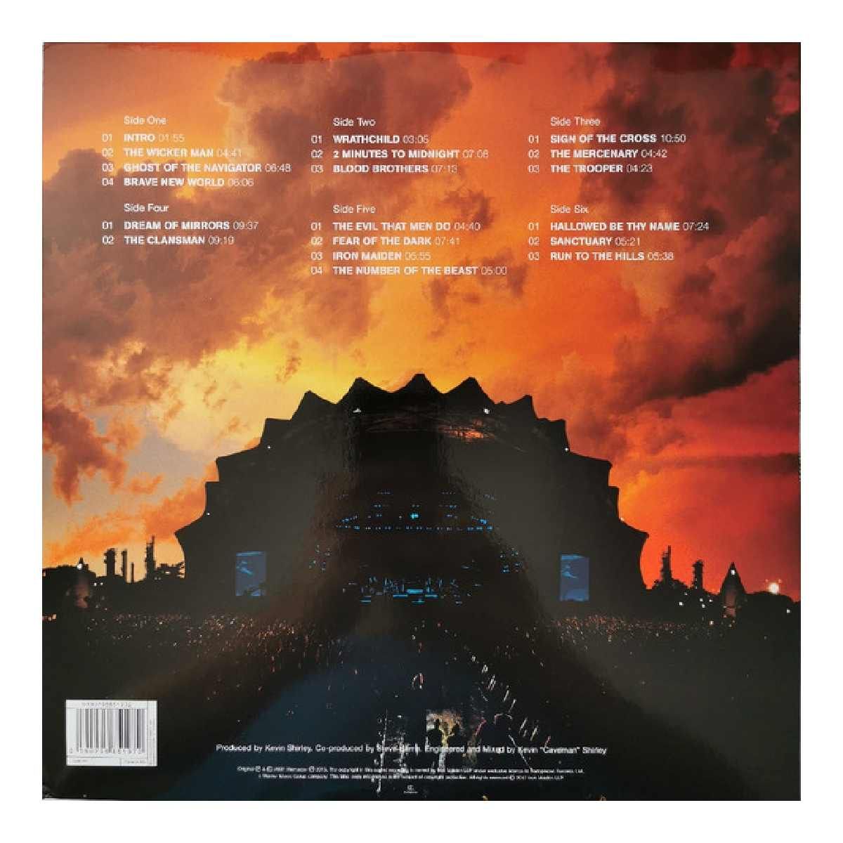 GRUPO LASER DISC - VINILO IRON MAIDEN  ROCK IN RIO 3LP