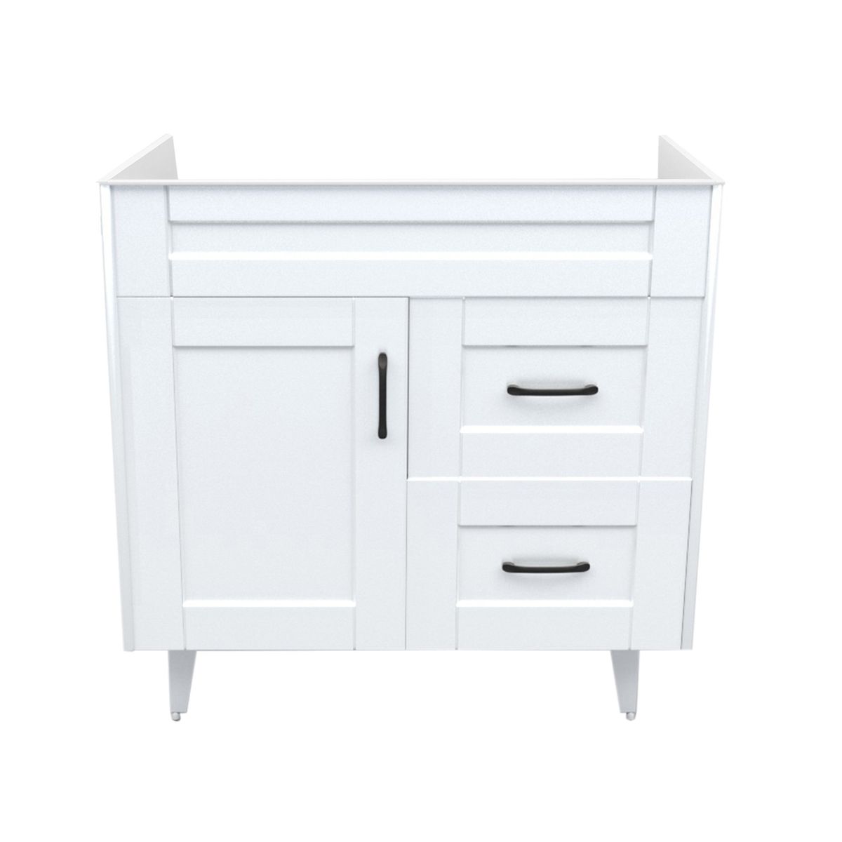 DOMSA - Mueble base para baño Deluxe 80SK Blanco 78x80x45cm