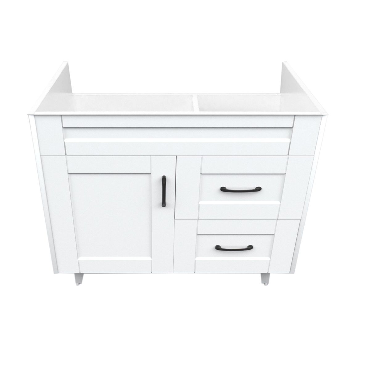 DOMSA - Mueble base para baño Deluxe 80SK Blanco 78x80x45cm