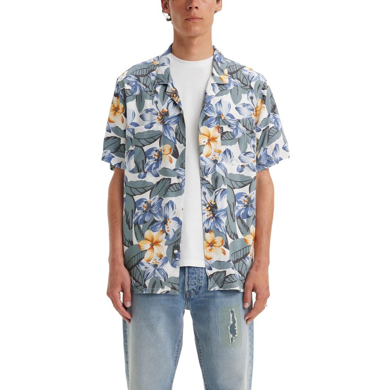 LEVIS - Camisa Hombre SS Classic Camper Multicolor Levis