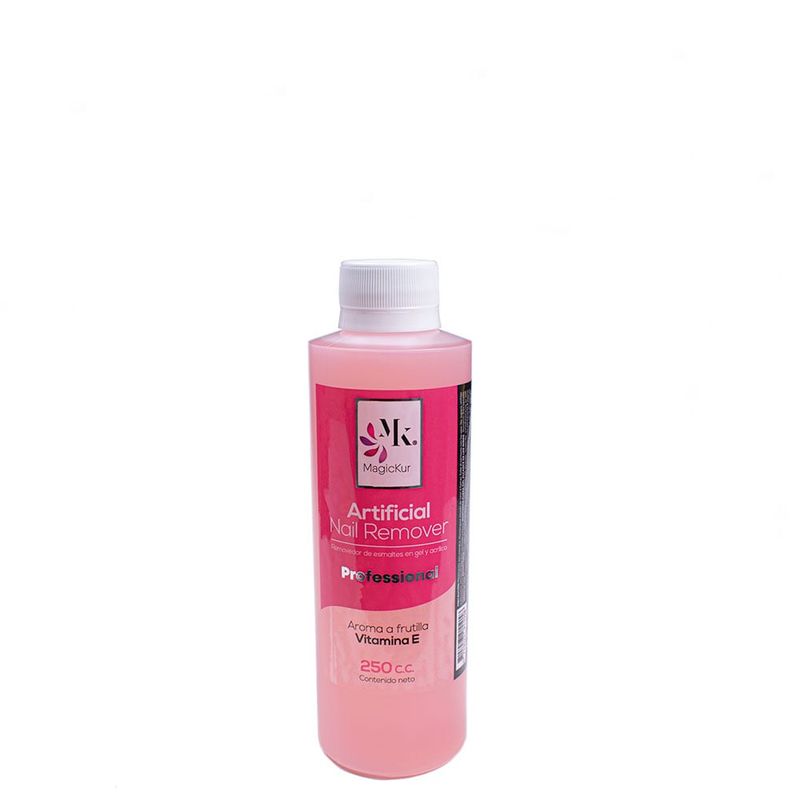 MAGICKUR - Quita Esmalte Permanente Removedor Gel 250 ML magickur