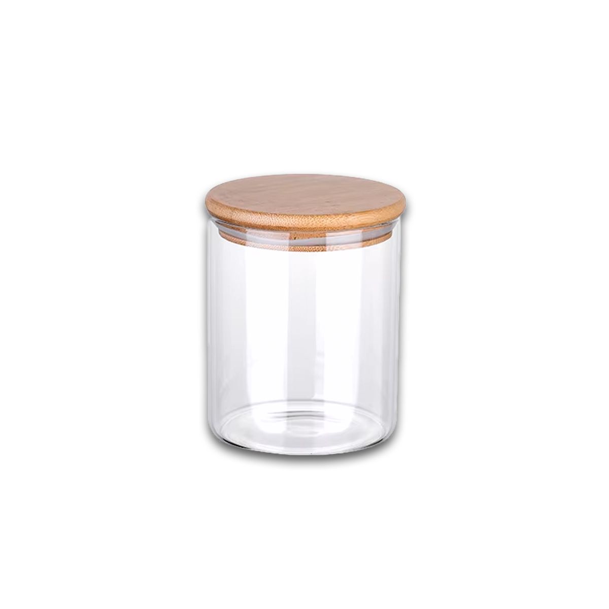 GENERICO - Frasco Especiero Ctapa Madera Vidrio 12x85 Cm 600ml