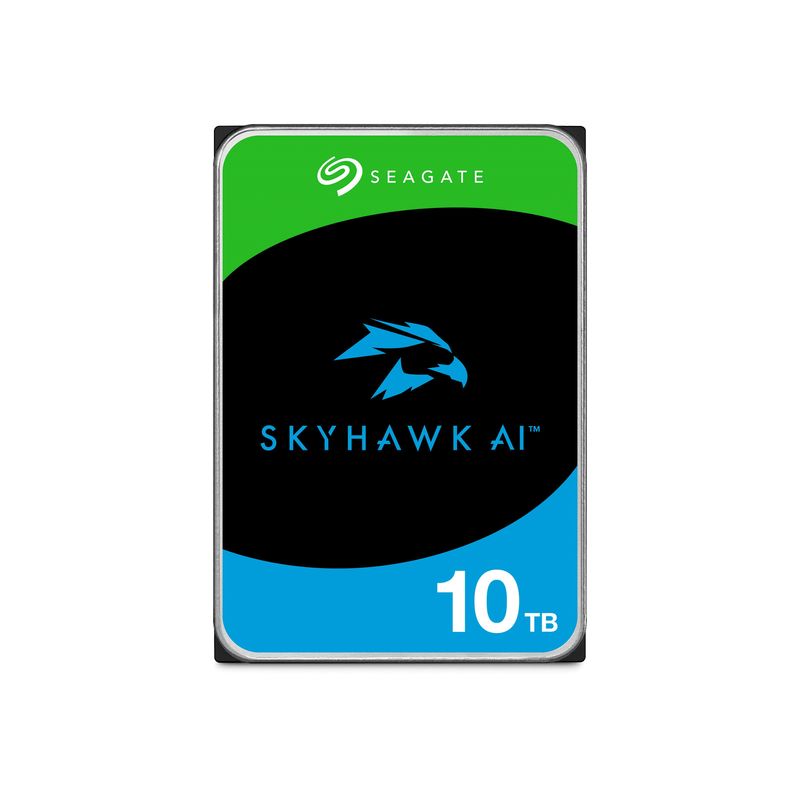 SEAGATE - Disco Duro Seagate SkyHawk AI 10TB 35 SATA 7200rpm 256MB