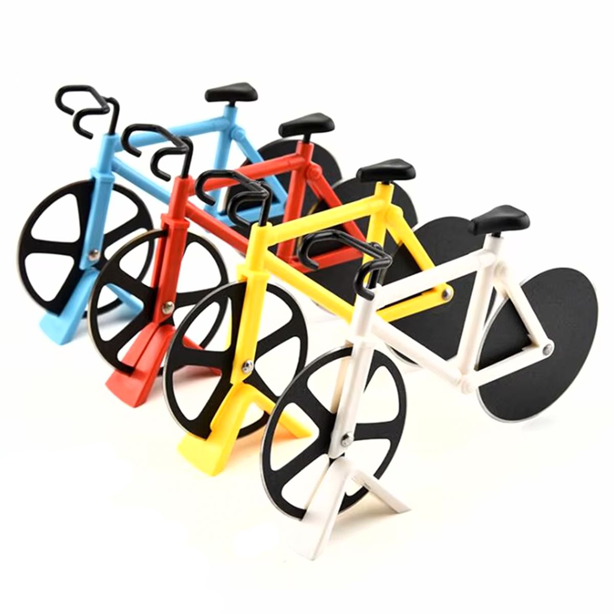 GENERICO - Corta Pizza Bicicleta Rebanador Masa Cortador Fondant Cocina