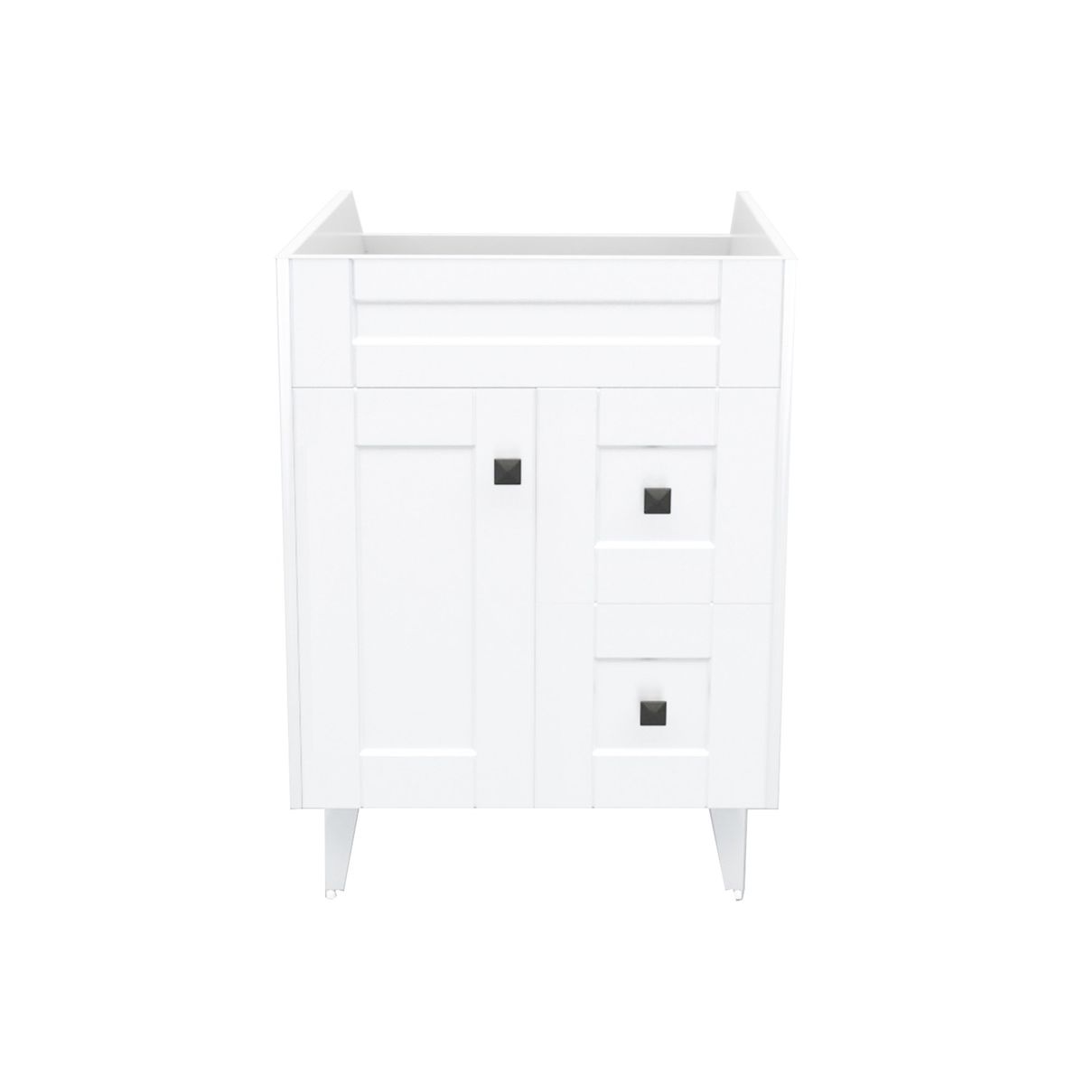 DOMSA - Mueble base para baño Deluxe N60SK Blanco 58x80x45cm