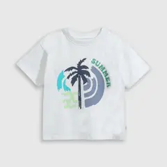 COLLOKY - Polera Niño Blanco 55039