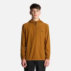 LIPPI - Polerón Teen Boy Mild Nano-F 14 Zip Hoody Mostaza