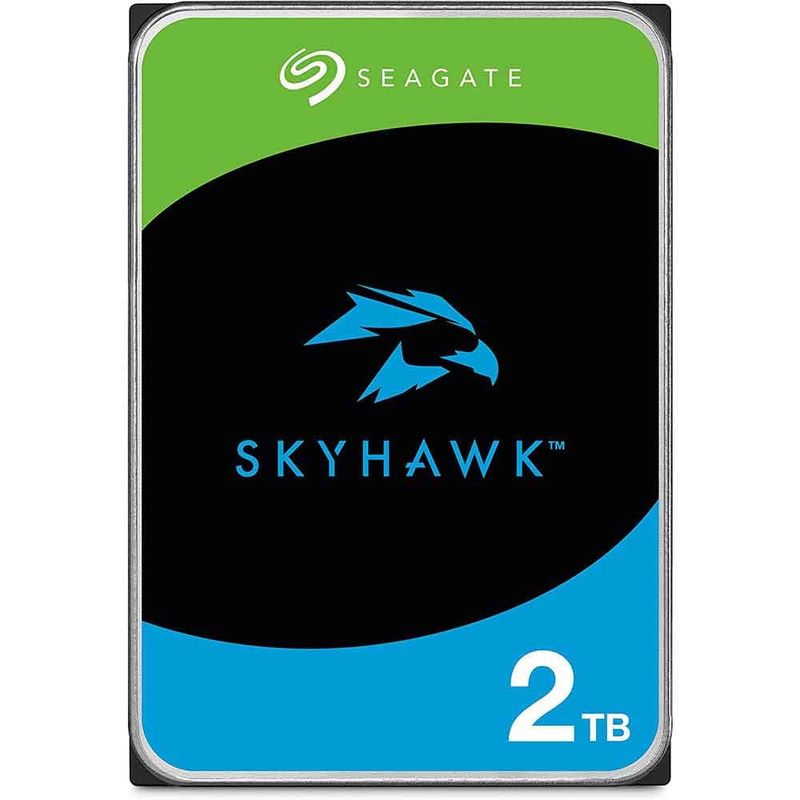 SEAGATE - Disco Duro Seagate SkyHawk 2TB 3.5 SATA 5400rpm 256MB Caché - Azul