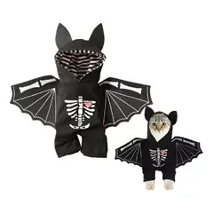 GENERICO - Disfraz Halloween Perro Disfraz Murcielago Gato Mascota XL