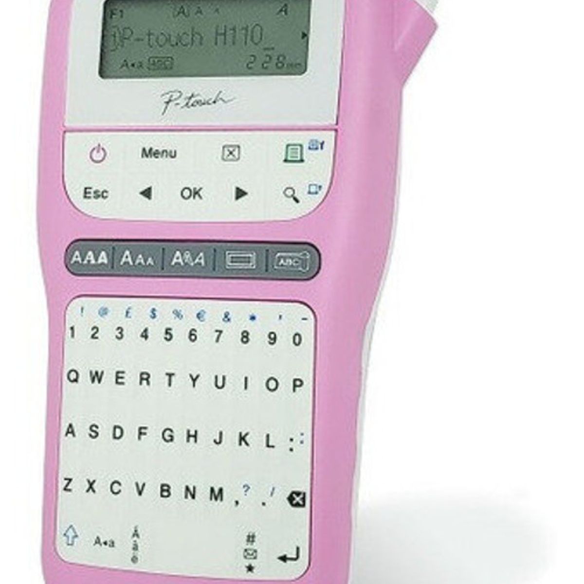 BROTHER - Rotuladora Brother Pt-h110pk Rosa Ptouch Pth110