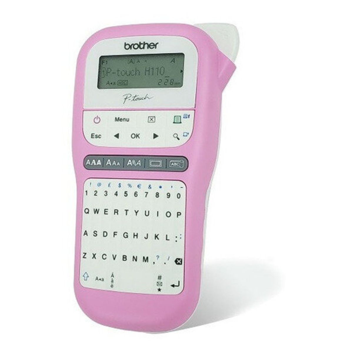 BROTHER - Rotuladora Brother Pt-h110pk Rosa Ptouch Pth110