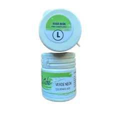 GENERICO - Colorante Laca Verde Neon Para Chocolate Guttche 15g
