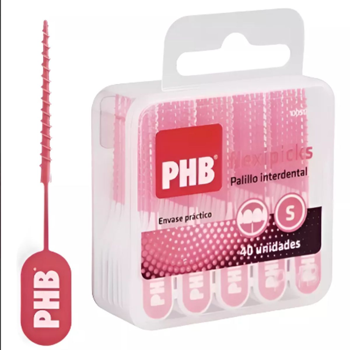 PHB - Palillo Phb Interdental Flexipicks Recto 40 Unidades